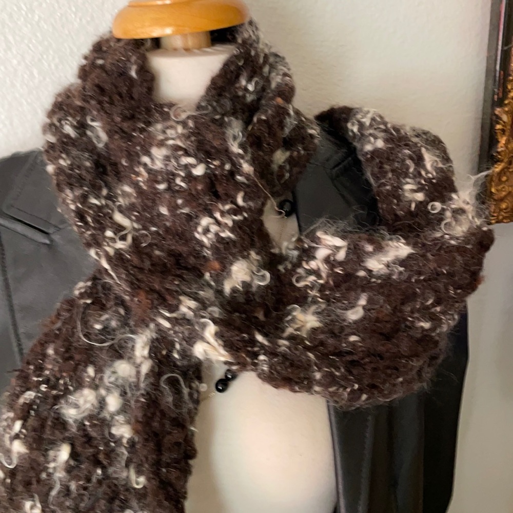 Hand woven Wool scarf